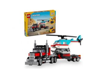 LEGO® Creator 3-in-1 - Platós teherautó és helikopter (31146)