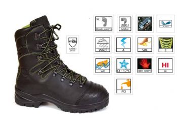 GIASCO WOODCUT S3-CI-HI-WR-HRO-SRC vágásbiztos védőcsizm