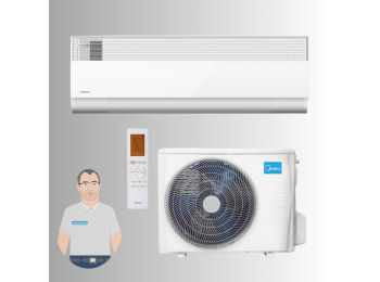 Midea GAIA 2,5 kW fehér szett