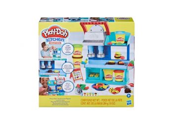 Hasbro Play-Doh: Éttermi Séf gyurmaszett 5 tégely gyurmával és kiegészítőkkel 284g - Hasbro (F8107)