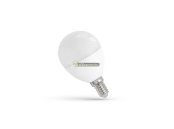 SpectrumLED 8W=50W E14 650 lumen LED kisgömb izzó, termés