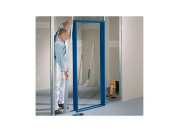 Novoferm gipszkarton acéltok  fehér alapozott porszórt 125-ös falvastagság     750x2125 mm
