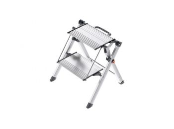 Hailo MK80 ComfortLine összecsukható 2 lépcsőfukú létra