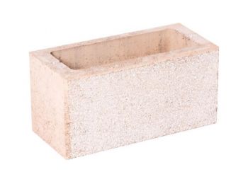 Leier Modern kerítés normálkő, natur (40x20x20) törtfeh