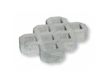 Leier Verde gyeprács (60x40) 10cm szürke