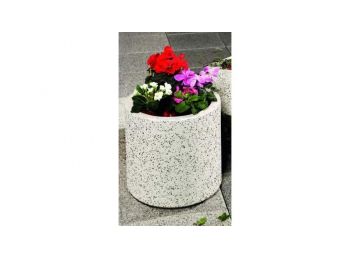 Leier virágtartó dézsa 40cm Euroline finommosott Berlin