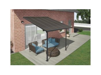 Teraszfedés Capri 3X3 szürke/ bronz