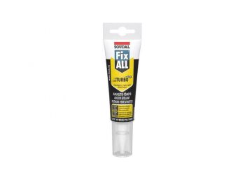 SOUDAL FIX ALL TURBO SMX® ragasztó/tömítő 125 ml fehér  tubusos