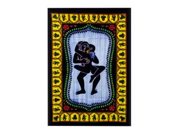 Kézi Festésű Pamut Falidísz - Kamasutra