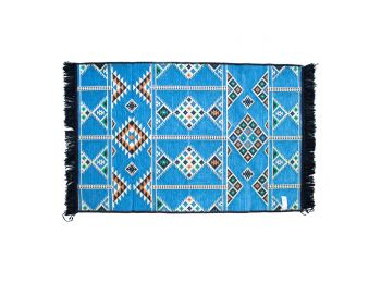 Kilim Szőnyeg 125x80 cm - Kék