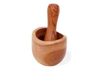 Teakfa Mozsár Kicsi