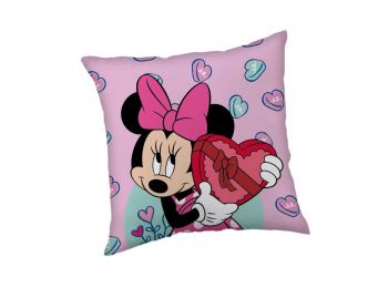 Disney Minnie Purple Párnahuzat 40x40 cm Velúr