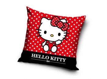 Hello Kitty Red Párnahuzat 40x40 cm Velúr