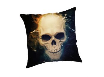 Koponya Dark Párnahuzat 45x45 cm