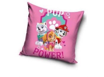 Mancs Őrjárat Pup Power Párnahuzat 40x40 cm Velúr