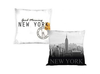 New York Landscape Párnahuzat 40x40 cm