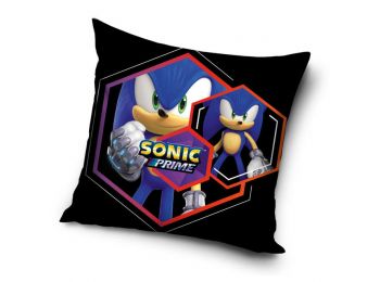 Sonic A Sündisznó Prime Párnahuzat 40x40 cm Velúr