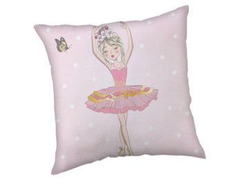 Balett, Balerina Párna, Díszpárna 40x40 cm