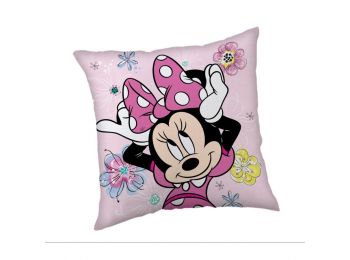 Disney Minnie Pink Bow Párna, Díszpárna 35x35 cm