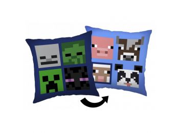 Minecraft Bad Mobs Párna, Díszpárna 40x40 cm