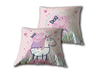 Peppa Malac Unicorn Párna, Díszpárna 35x35 cm