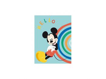 Disney Mickey Hello Polár Takaró 100x140cm