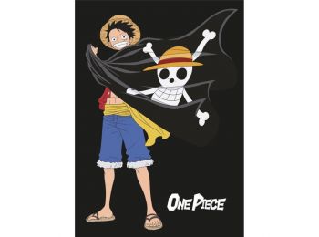One Piece Jolly Roger Polár Takaró 100x140cm