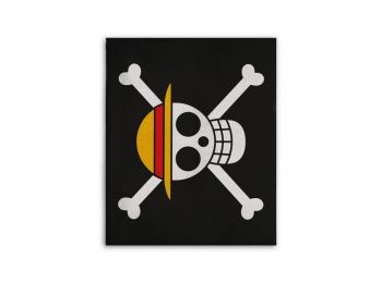 One Piece Skull Polár Takaró 130x160 cm