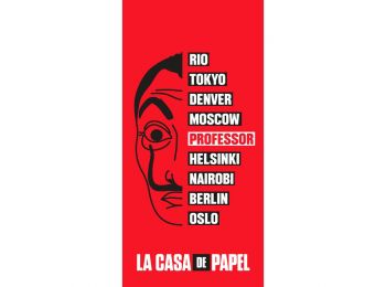 A Nagy Pénzrablás Robber Gang Fürdőlepedő, Strand Tör