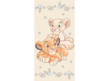 Disney Az Oroszlánkirály Simba & Nala Fürdőlepedő, Stra