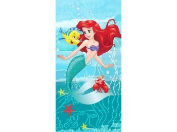 Disney Hercegnők, Ariel Friends Fürdőlepedő, Strand Tör