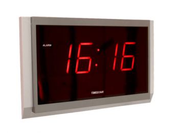 Timestar TIMF-P kicsi digitális piros falióra - rkt