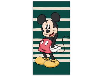 Disney Mickey Green Fürdőlepedő, Strand Törölköző 60x