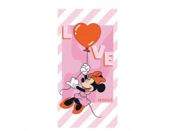 Disney Minnie Love Fürdőlepedő, Strand Törölköző 70x1
