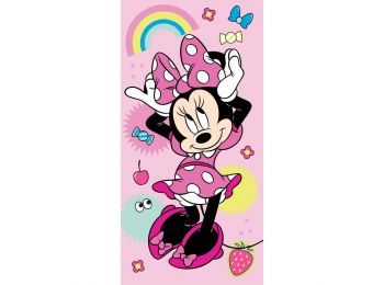 Disney Minnie Rainbow Fürdőlepedő, Strand Törölköző  