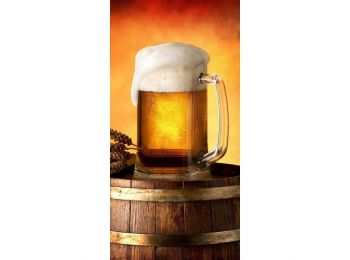 Sör Barrel Fürdőlepedő, Strand Törölköző 70x140cm