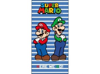 Super Mario Friends Fürdőlepedő, Strand Törölköző 70x