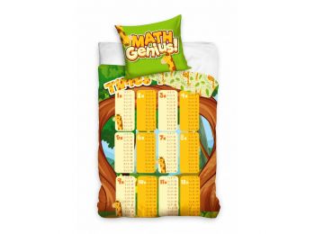 Szorzótábla Ágyneműhuzat 160×200cm, 70×80 cm