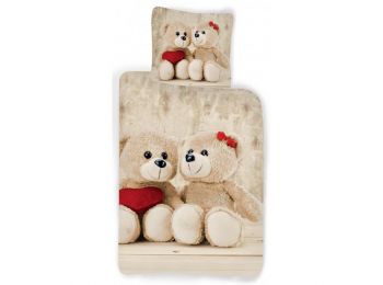 Maci Gyerek Ágyneműhuzat 100×140cm, 40×45 cm