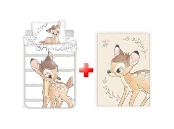 Disney Bambi Little One Gyerek Ágyneműhuzat És Polár Tak