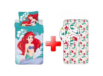 Disney Hercegnők, Ariel Ágyneműhuzat És Gumis Lepedő Sz