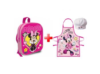 Disney Minnie Lovin' Life Táska És Kötény Szett
