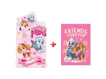 Mancs Őrjárat Pups Power Gyerek Ágyneműhuzat És Polár 