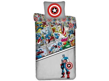 Bosszúállók Comic Ágyneműhuzat 140×200cm, 65×65 cm