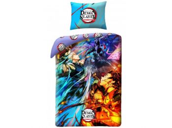 Demon Slayer Battle Ágyneműhuzat 140×200cm, 70×90 cm
