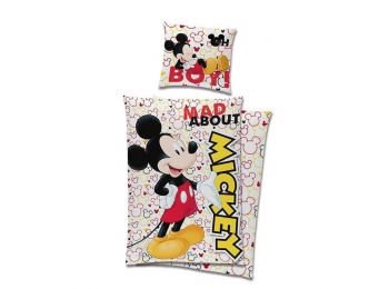 Disney Mickey Mad Ágyneműhuzat 140×200cm, 70x90 cm