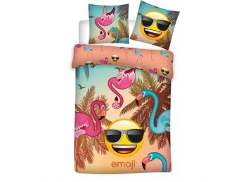 Emoji Summer Ágyneműhuzat 140×200cm, 63×63 cm Microfibre