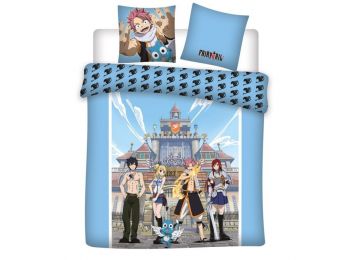 Fairy Tail Dupla, Kétszemélyes Ágyneműhuzat 240×220cm, 63x63 cm Microfibre