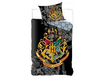 Harry Potter Ágyneműhuzat Crest 140×200cm, 70×90 cm