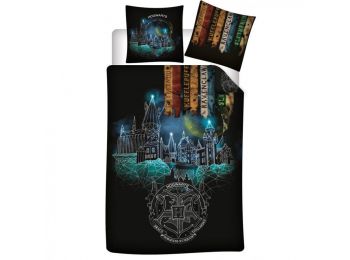 Harry Potter Hogwarts Enchanted Night Ágyneműhuzat 140×20